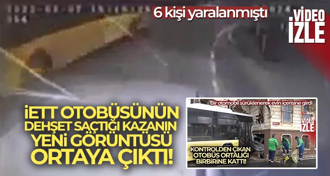 Beykoz’da İETT otobüsünün dehşet saçtığı feci kazanın yeni görüntüleri ortaya çıktı