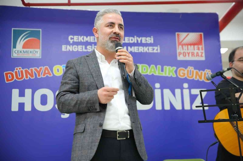 Otizm Farkındalık Günü programında doyasıya eğlendiler
