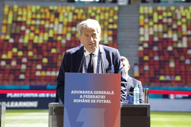 Servet Yardımcı, Romanya Futbol Federasyonu Genel Kurulu’na katıldı
