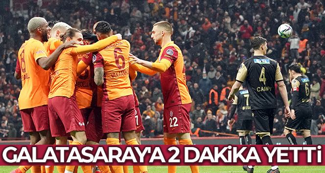 Spor Toto Süper Lig: Galatasaray: 2 - Yeni Malatyaspor: 0 (Maç sonucu)