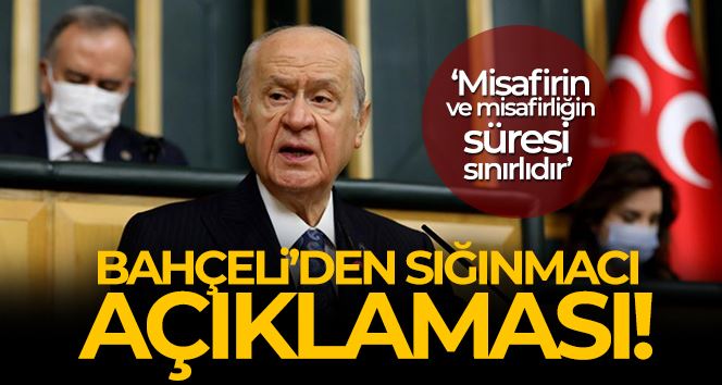 MHP Genel Başkanı Bahçeli