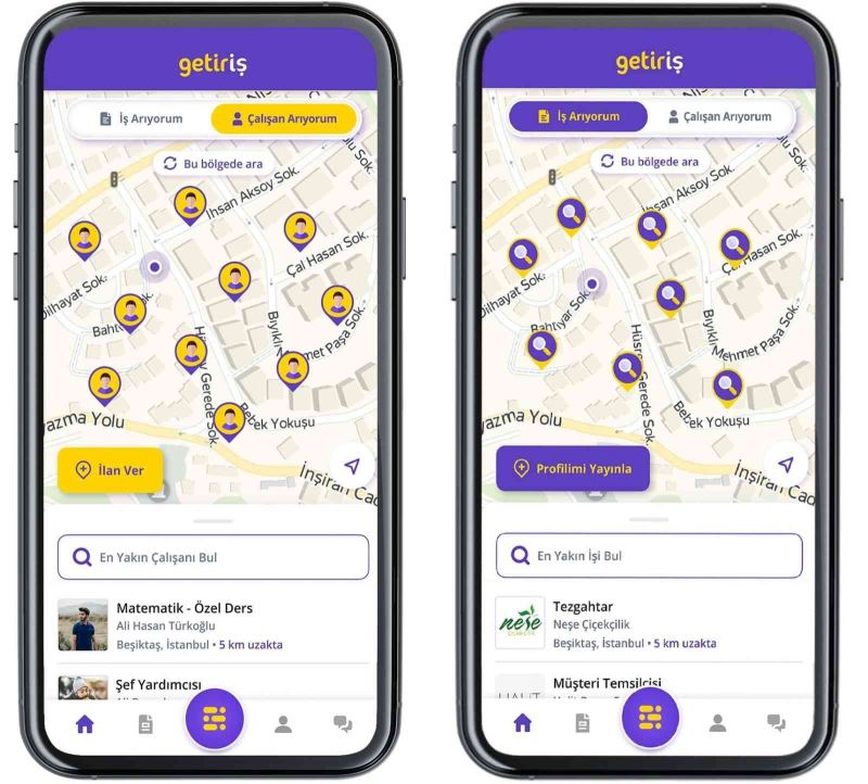 İş ve çalışan arayanlara yönelik Getirİş hizmete sunuldu

