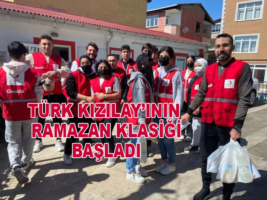 Türk Kızılayı Ramazan için sahaya indi