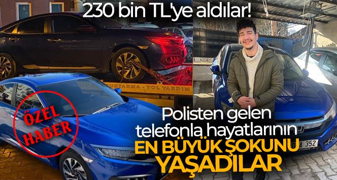 Pendik’ten Mersin’e gidip aldığı 230 bin TL’lik otomobilin şasi numarası farklı çıktı