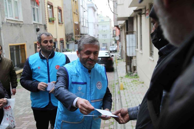 Türkiye Diyanet Vakfı, İstanbul’da 5 bin 500 aileye gıda yardım kartı dağıtacak
