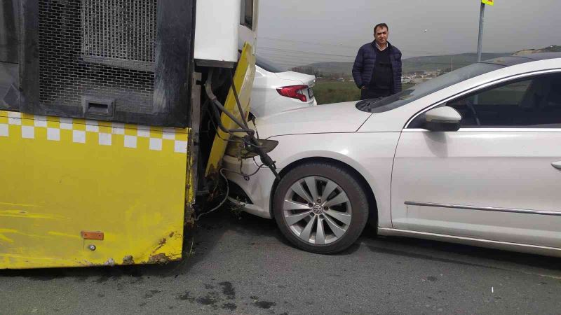 Başakşehir’de İETT otobüsü şarampole uçtu: Facianın eşiğinden dönüldü