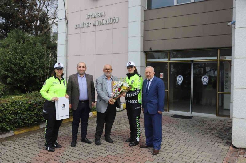 Kartal Belediyesi’nden Polis Haftası nedeniyle polis teşkilatına ziyaret