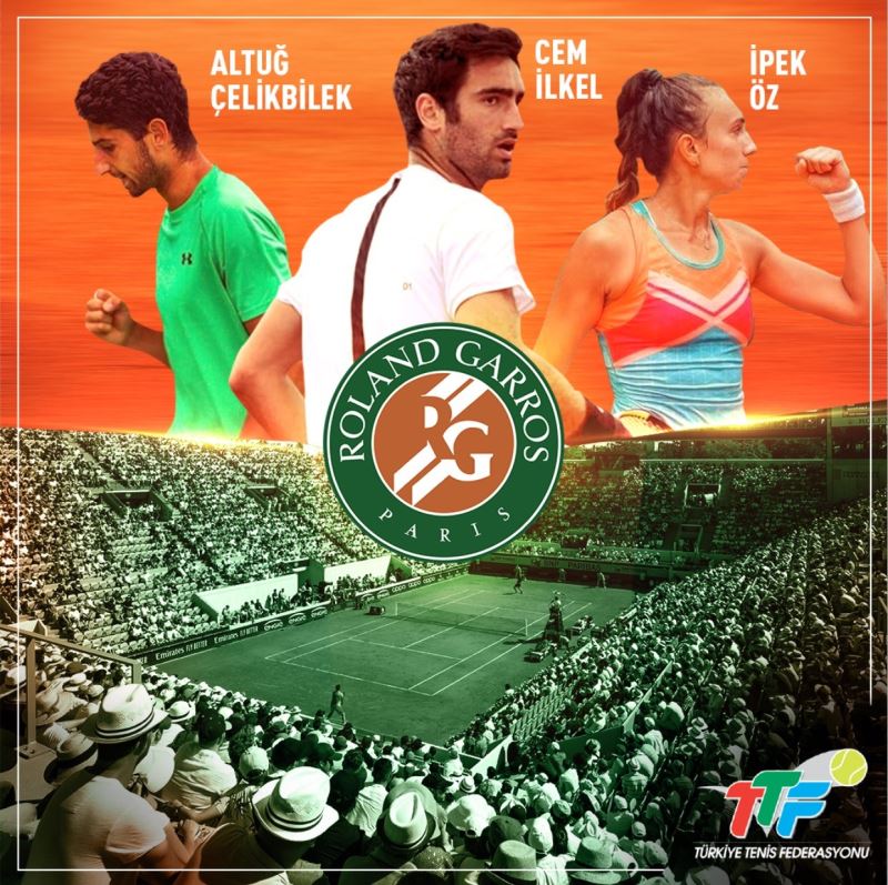 Roland Garros elemelerinde 3 Türk
