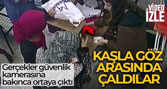 Sultangazi’de tırnakçılık yöntemi ile hırsızlık kamerada