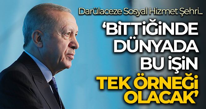 Cumhurbaşkanı Erdoğan 