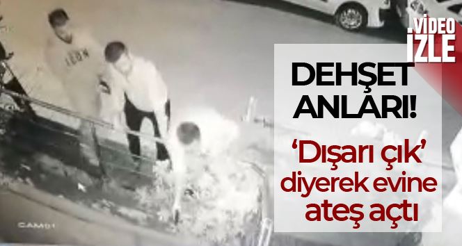 İstanbul’da silahlı saldırı kamerada: “Harun çık dışarıya” diyerek ateş etti