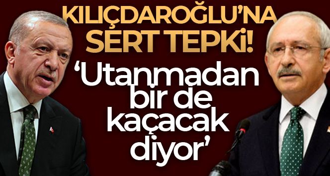 Cumhurbaşkanı Erdoğan: “Utanmadan bir de ’kaçacak’ diyor. Erdoğan’ı 15 Temmuz gecesi kaçırtamadınız ama sen tankların arasından kaçtın”
