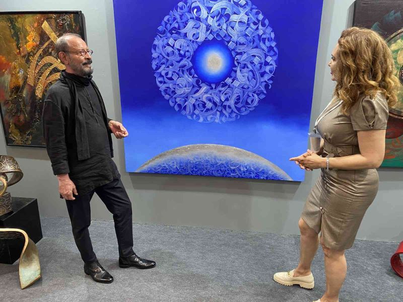 İranlı Ressam Ahmet Nejat’ın eserleri İstanbul’da sanatseverlerle buluştu
