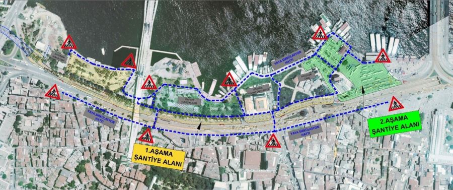 Alibeyköy Eminönü hattı tamamlanıyor