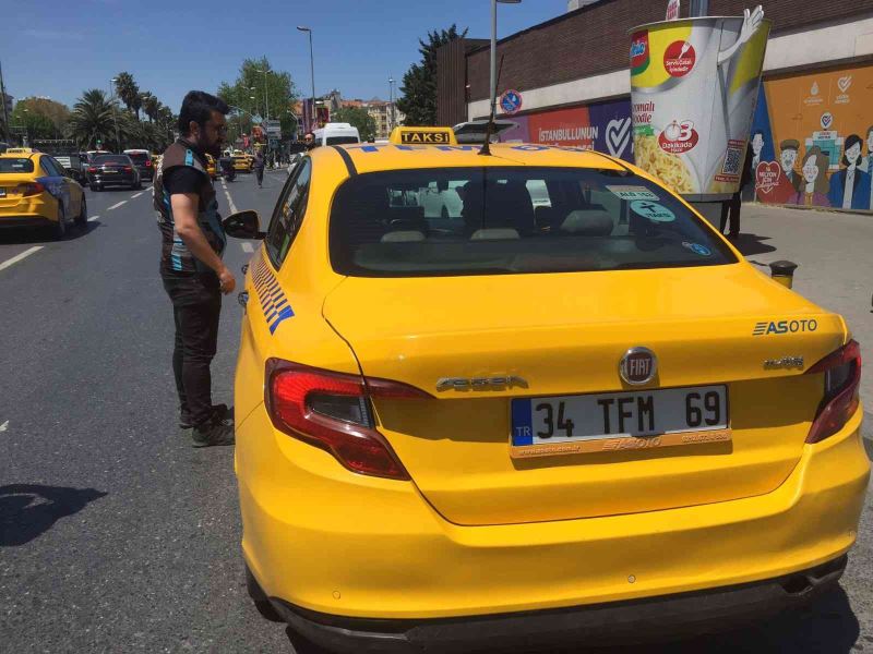 İstanbul’da kurallara uymayan taksicilere ceza yağdı
