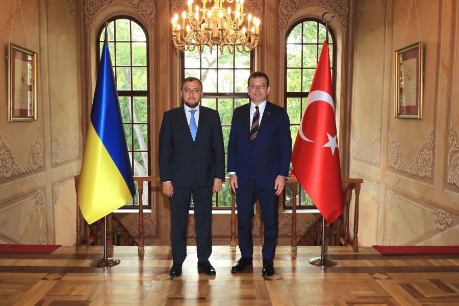 İmamoğlu, Ukrayna Büyükelçisini Sarıyer