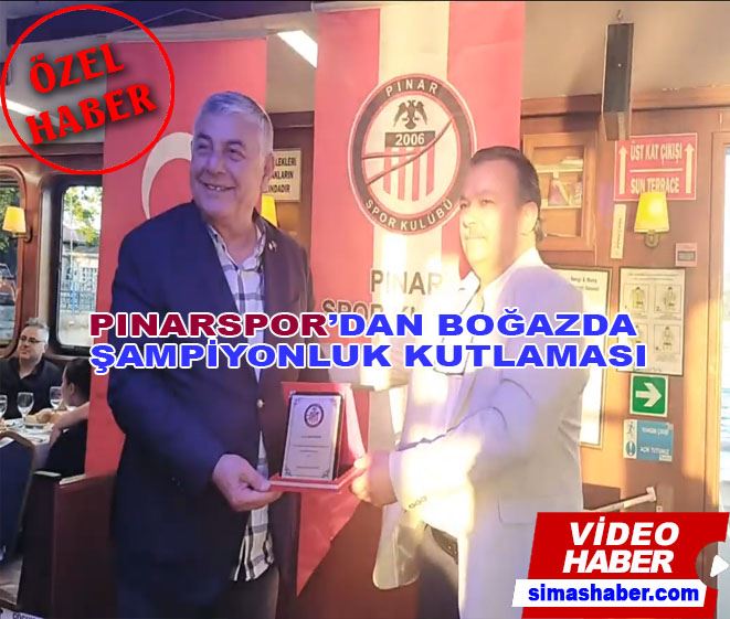 Pınarspor Şampiyonluğu Tekne Gezisi ile Kutladı