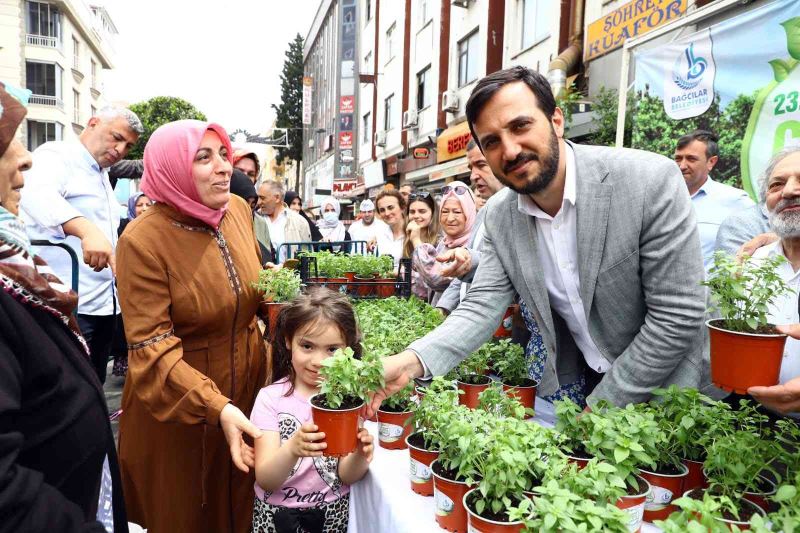 Bağcılar’ı fesleğen kokusu sardı