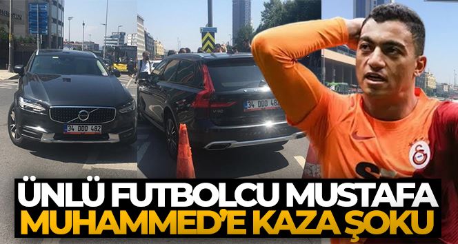 Ünlü futbolcu Mustafa Muhammed’e kaza şoku: Arkadaşı 2 milyonluk cipiyle adama çarptı