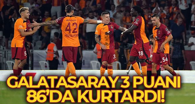 Spor Toto Süper Lig: Ümraniyespor: 0 - Galatasaray: 1 (Maç sonucu)