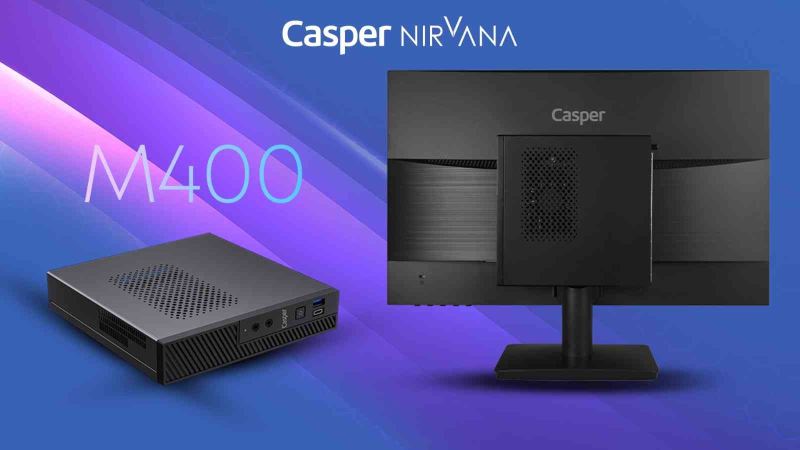 Casper’ın yeni iş bilgisayarı Nirvana M400 satışa çıktı
