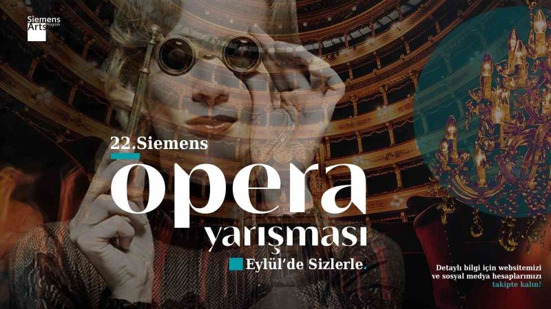 Genç opera sanatçıları, Siemens Türkiye Opera Yarışması’nda yeteneklerini sergileyecek
