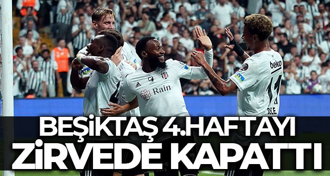 Spor Toto Süper Lig: Beşiktaş: 3 - Sivasspor: 1 (Maç sonucu)