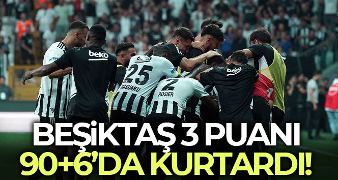 Spor Toto Süper Lig: Beşiktaş: 1 - Kayserispor: 0 (Maç sonucu)