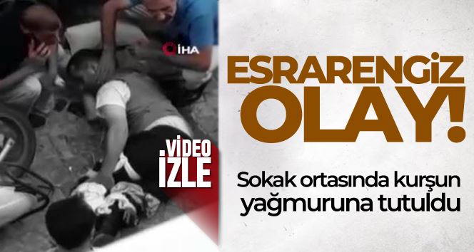 Fatih’te sokak ortasında kuryeye silahlı saldırı