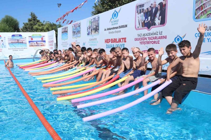 Sultangazi Belediyesi Yaz Spor Okulları’nda şampiyonlar yetişiyor