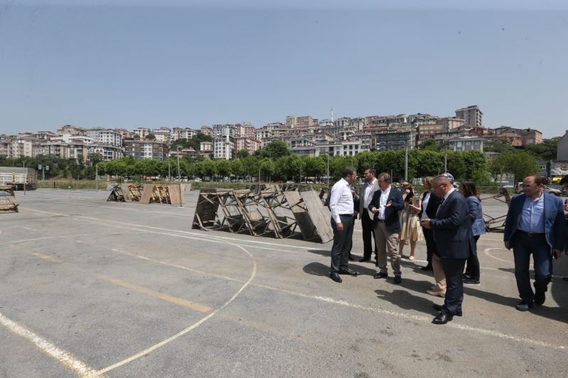 Eyüpsultan Belediyesi, Alibeyköy’de kapalı pazar yeri için düzenleme çalışmalarına başladı