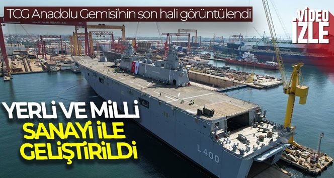 Savunma Sanayii Başkanı İsmail Demir: “TCG Anadolu, NATO ittifakının da bir parçası olacak”
