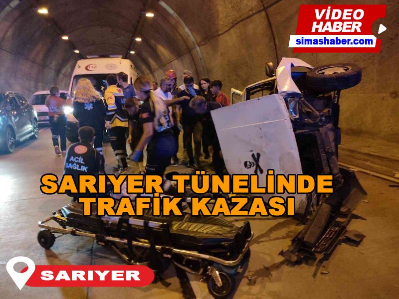 Sarıyer Tünel’de kaza: 1 yaralı