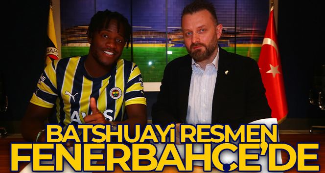 Batshuayi, resmen Fenerbahçe’de