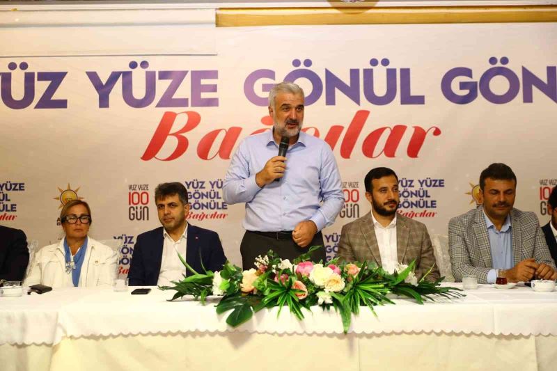 ’Yüz Yüze 100 Gün’ çerçevesinde Bağcılar’da ikinci buluşma