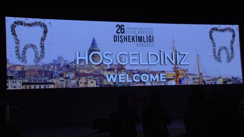 26. Türk Dişhekimleri Birliği Uluslararası Dişhekimliği Kongresi İstanbul’da başladı