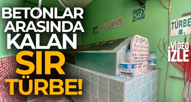 Betonlar arasında kalan sır türbe