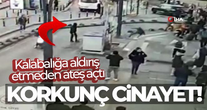 4. Levent’teki cinayet anının güvenlik kamerası görüntüleri ortaya çıktı