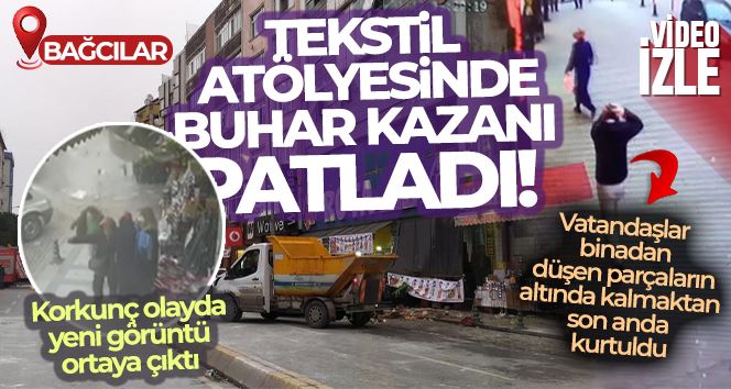 Bağcılar Yıldıztepe Mahallesi’nde bulunan bir tekstil atölyesinde patlama yaşandı. Olay yerine itfaiye ve sağlık ekipleri sevk edildi.