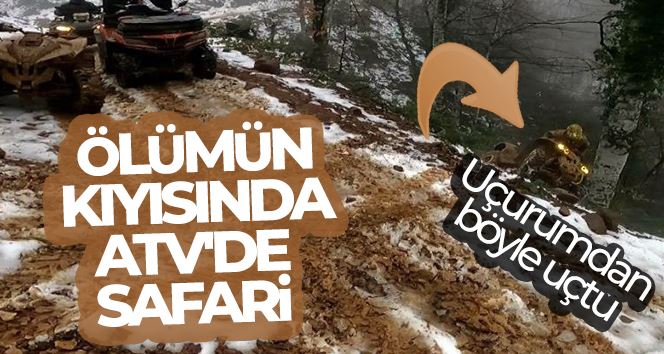 Ölümün kıyısında ATV’de safari