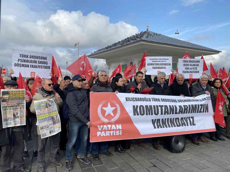 Kemal Kılıçdaroğlu’nun alkış tepkisine Vatan Partisi’nden basın açıklaması