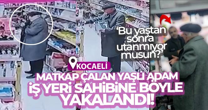 Çaldığı matkabı paltosuna sakladı, iş yeri sahibi kapıda böyle durdurdu