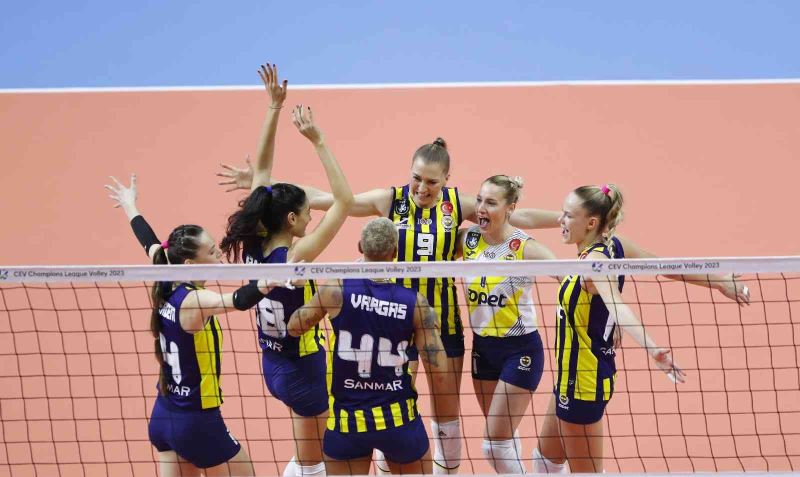 2023 CEV Şampiyonlar Ligi: Fenerbahçe Opet: 3 - Stuttgart: 1
