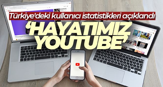 Türkiye’de bir kullanıcı YouTube’da günde ortalama 45 dakika zaman geçiriyor