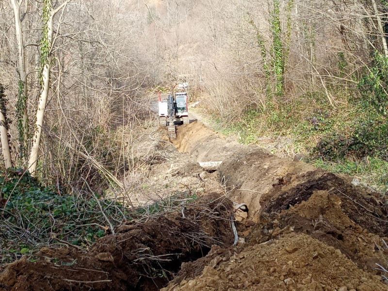 Sapanca’ya 2 bin 500 metrelik yeni içme suyu hattı