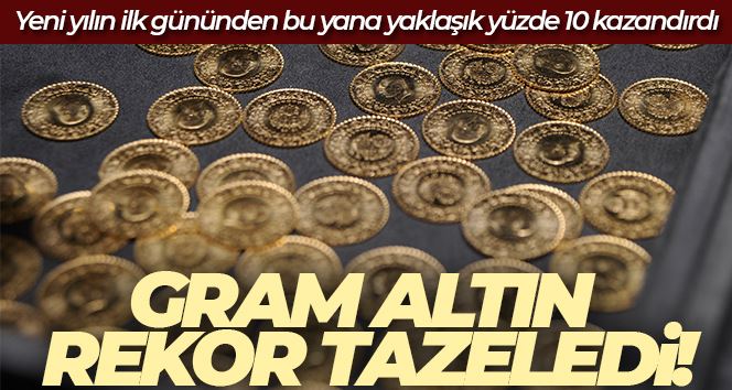 Altın rekora doymuyor, gram 1200 liraya dayandı