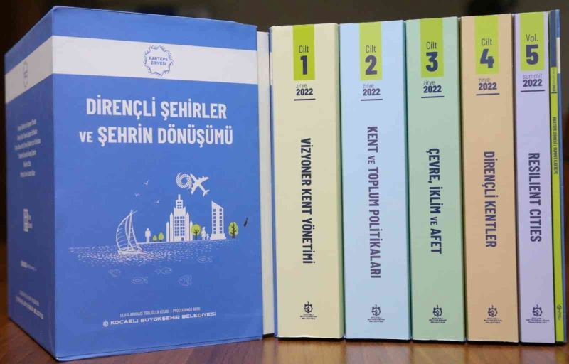 ’Dirençli şehirler’ için tüm bilimsel tavsiyeler bu kitaplarda
