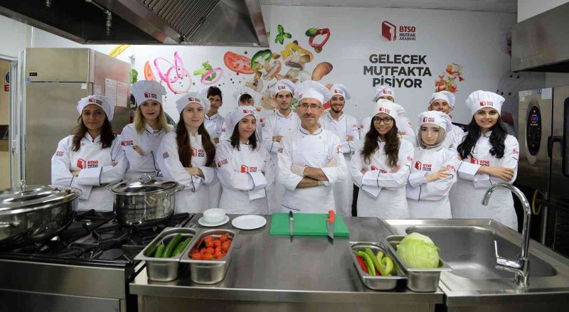 BTSO Mutfak Akademi’de yeni dönem eğitimleri başlıyor
