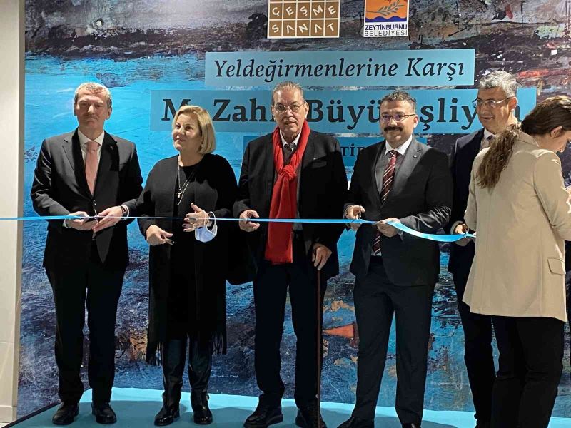 Zeytinburnu Kazlıçeşme Sanat Merkezi’nde yılın ilk sergisi açıldı