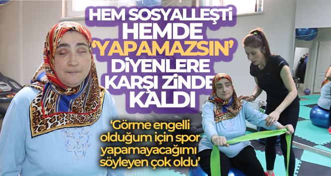 Hem sosyalleşti hem de 